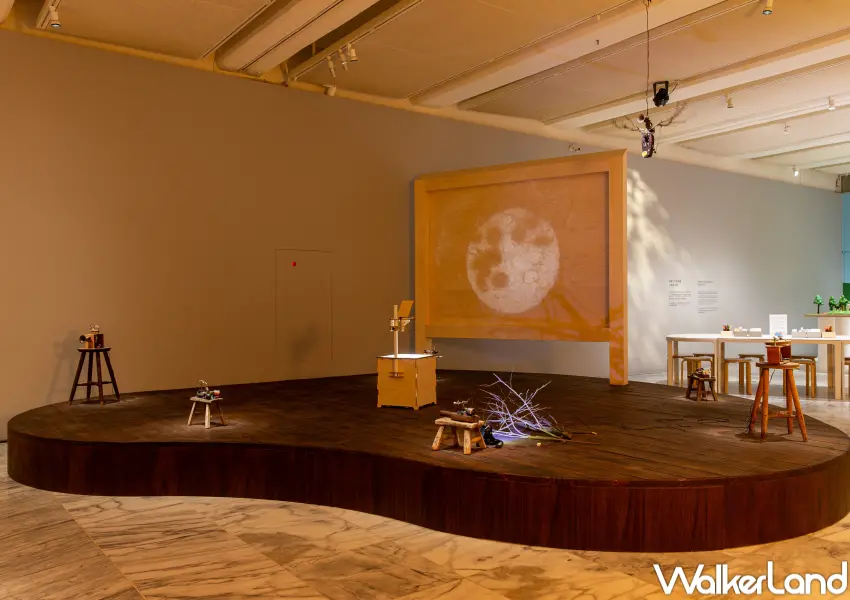 ▲北美館兒藝中心造公園展覽以「公園的奇想」為出發點,帶領大家從日常中發現人與自然的連結。