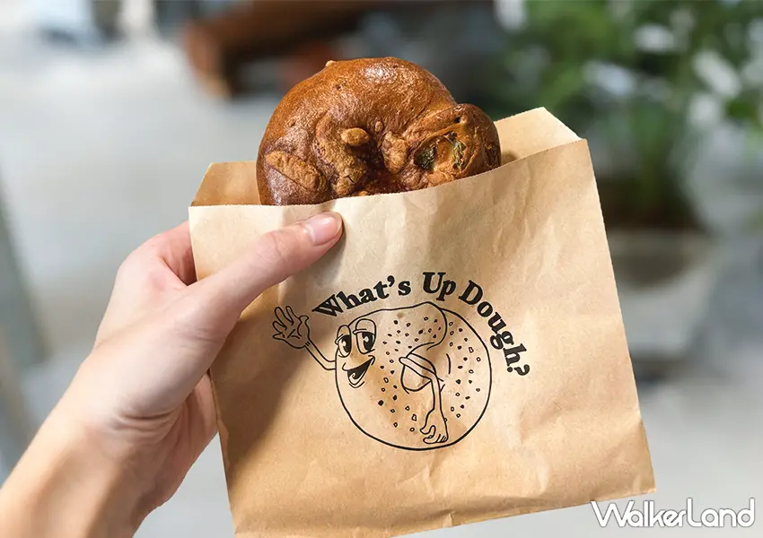 ▲宜蘭貝果推薦「What’s Up Dough?」推薦菜單:墨西哥辣椒起司(攝影:蕭芷琳)