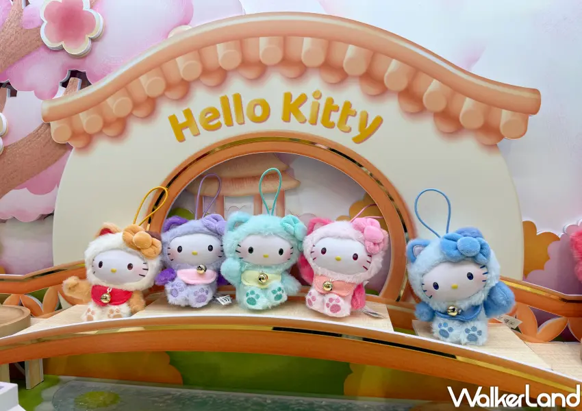 ▲北車三麗鷗快閃店！各系列Hello Kitty、酷洛米、美樂蒂等角色周邊，三麗鷗粉衝北車爆買一波。
(攝影：鄭亦庭)