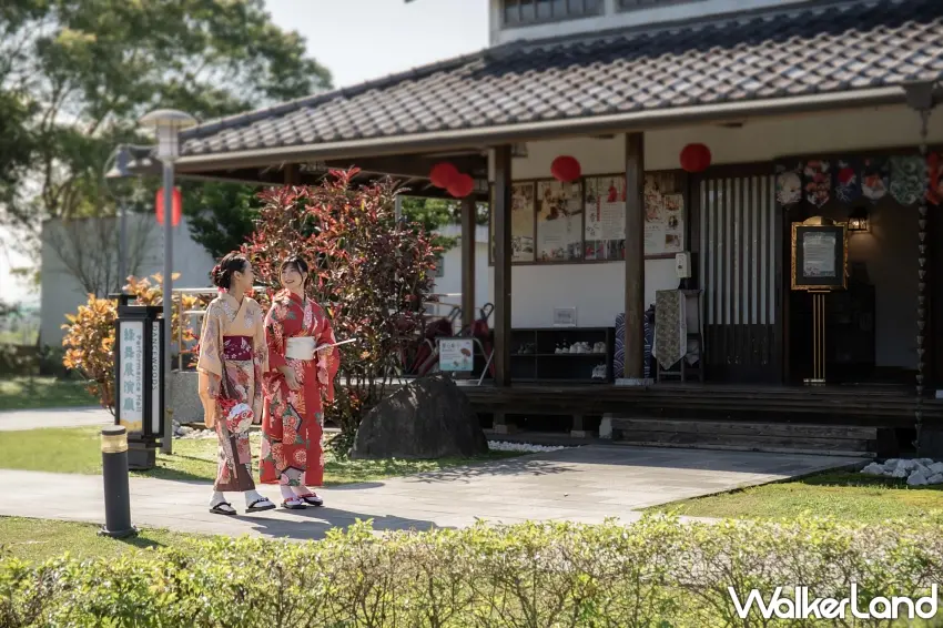 ▲凡購買旅展住宿券即可體驗經典浴衣或大正浪漫服飾,讓旅人漫步在日式園區內感受穿越時空的儀式感。圖/綠舞國際觀光飯店提供;窩客島整理