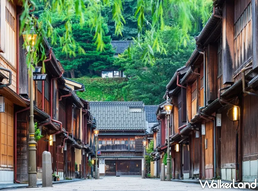 ▲擁有「北陸小京都」之稱的金澤，直飛小松即可抵達，無擁擠人潮旅遊品質佳，是值得造訪的潛力城市。圖／易遊網提供；窩客島整理