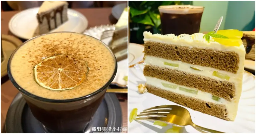 ▲「MASLOW咖啡」的手沖咖啡香氣迷人,搭配精緻蛋糕更是療癒滿分,甜點控們必收藏。
