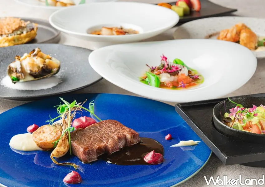 ▲全台首家千房Diversity引進日本大阪燒名店文化,提供創意鐵板料理與精緻擺盤,打造頂級日式食尚新選擇。