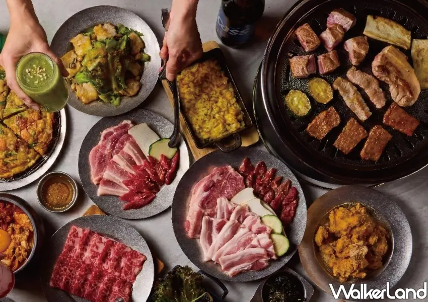 ▲位於六樓的尚屋新韓式烤肉旗艦店,主打原肉炭烤與多樣化韓式小菜,是台中洲際百貨最夯的聚餐首選。