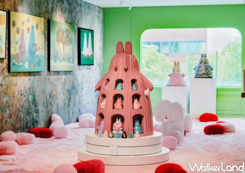 ▲全新台北展覽5層樓開逛！村上隆、Javier Calleja等5大藝術家作品展出。(圖片來源：光之間 Art Space)