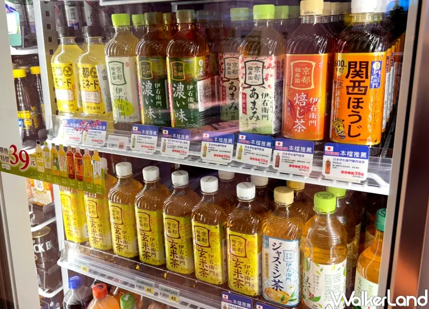 ▲萊爾富同步販售綾鷹綠茶與伊右衛門系列,多款日本茶飲齊聚門市,讓粉絲在台灣就能享受日本經典茶風味。(攝影:張人尹)