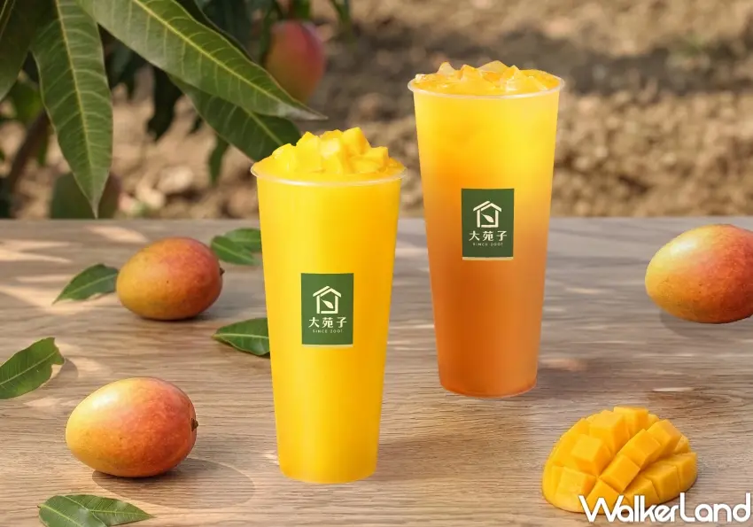 ▲大苑子芒果季正式開跑，以愛文芒果為主軸打造夏季飲品，粉絲搶先關注首波開賣資訊。