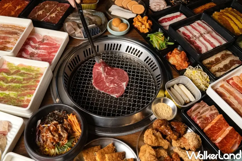 ▲姜滿堂高雄夢時代2週年慶登場，主打120分鐘韓式燒肉吃到飽，結合炸雞與經典韓食，打造完整用餐體驗。