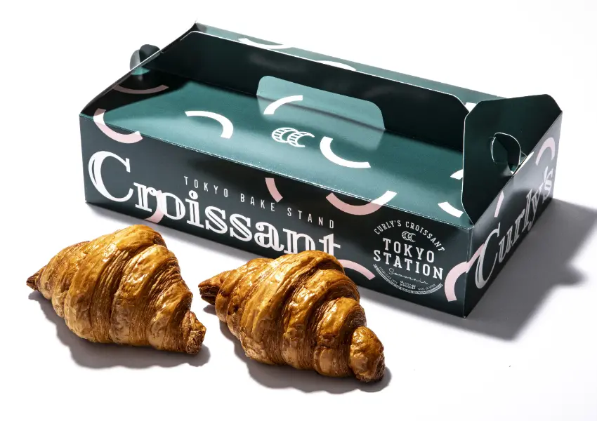 ▲東京車站伴手禮TOP10推薦:第7名「Curly’s Croissant TOKYO BAKE STAND」頂級可頌禮盒(JR-Cross 提供)