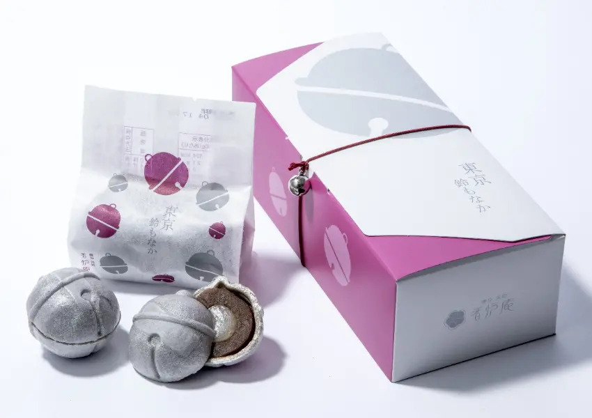▲東京車站伴手禮TOP10推薦:第2名「香爐庵 KOURO-AN」東京鈴最中(JR-Cross 提供)