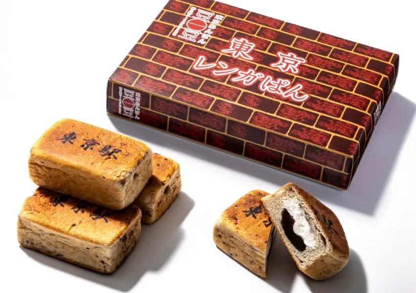 ▲東京車站伴手禮TOP10推薦:第4名「東京紅豆麵包 豆一豆」東京紅磚麵包(JR-Cross 提供)