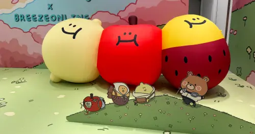 微風南山Second Morning快閃店！微風限定檸檬娃娃吊飾，超大角色打卡點加碼拍。