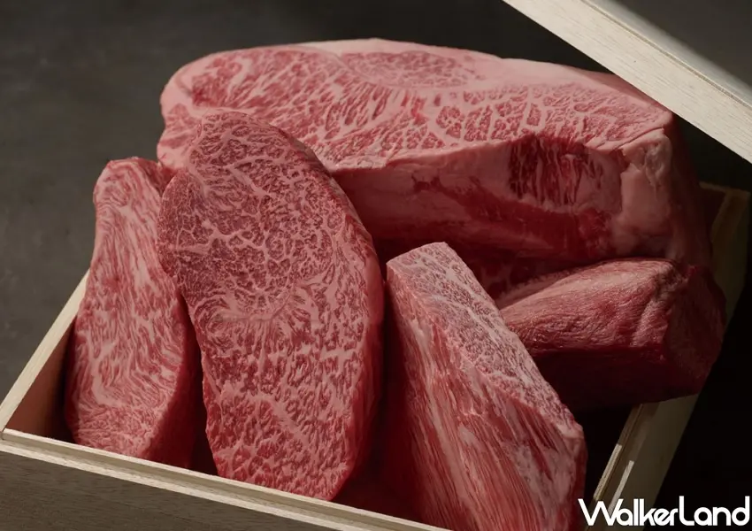 ▲中山REDLABEL嚴選頂級日本鹿兒島和牛，細緻大理石紋路油脂展現高品質燒肉誠意，讓肉食控享受極致味覺饗宴。