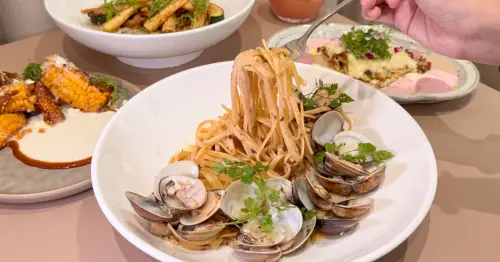 約會義大利麵加一！嵩 sung進駐台中漢神洲際，限定必吃柚香昆布義大利麵 烏梅仙渣鐵觀音。