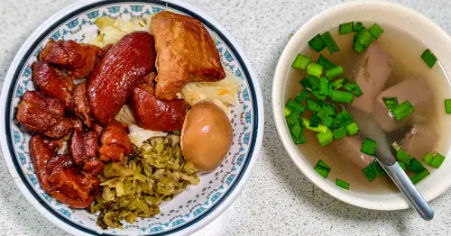 中興澤腿庫飯便當