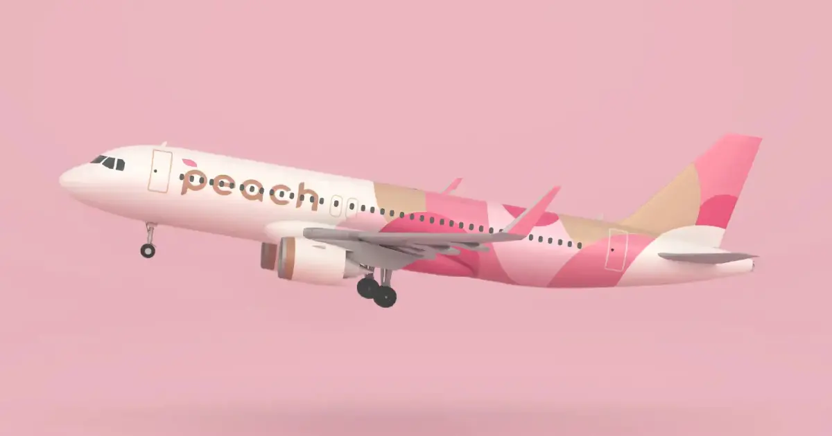 日本廉航樂桃航空大變身！2027春天全機換上新塗裝，關西機場自動行李託運也上線，再也不用排隊check-in。