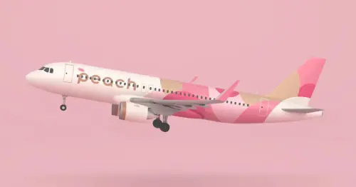 日本廉航樂桃航空大變身！2027春天全機換上新塗裝，關西機場自動行李託運也上線，再也不用排隊check-in。