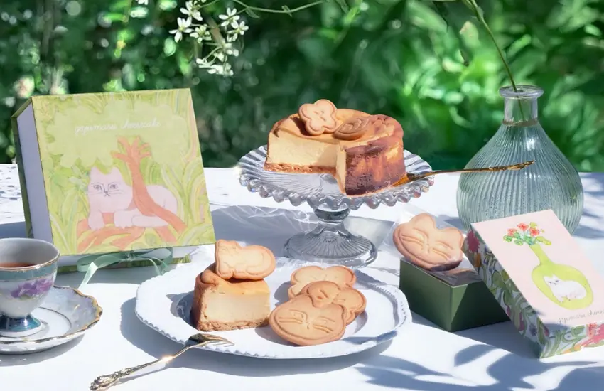 ▲gajumaru讓吃點心變成了一種療癒的儀式。