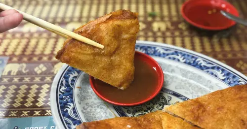 基隆七堵泰式料理推薦！通通泰式小吃 隱藏版名店，菜單必點涼拌荷包蛋。