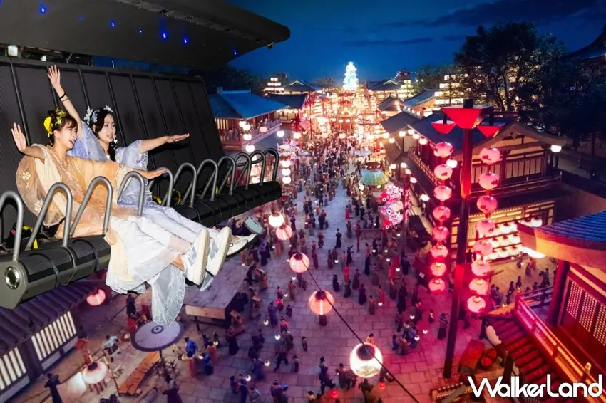 ▲搭乘大唐飛馬在高空振翅而上，俯瞰朱雀大街的萬家燈火與錯落有致的宮廷建築，這種飛越千年的震撼視角唯有親自體驗方能領略。圖／i-Ride飛行劇院提供；窩客島編輯李維唐整理