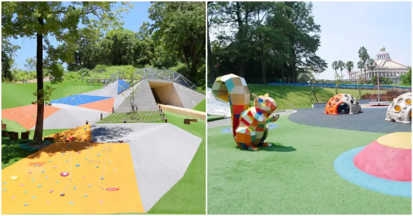 ▲近年全台公園設計越來越多元,兼具美感與在地特色,成為親子出遊與打卡的新熱點。