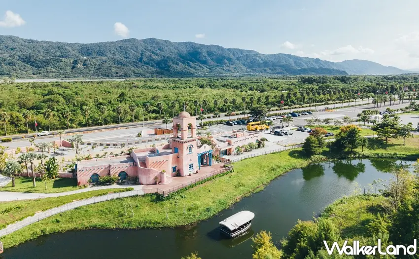 ▲凡持2026年ATTA台中國際旅展或春季線上旅展購買之住宿禮券，並於6月30日前入住，即享理想PAARK水岸生活「森光遊湖」遊船體驗券，讓您隨船影感受異國般的河岸風情 。 圖／花蓮理想大地渡假飯店提供；窩客島編輯李維唐整理