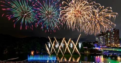 碧潭水舞秀確定了！300秒煙火、水上鋼鐵人超震撼，新店人約會去。