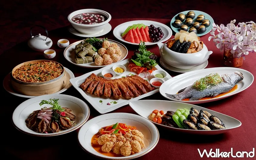 ▲母親節桌菜饗宴澎湃升級，主廚特別將御膳龍虎斑、伊比利豬肋排等頂級食材入菜 。 圖／福容大飯店花蓮店提供；窩客島編輯李維唐整理