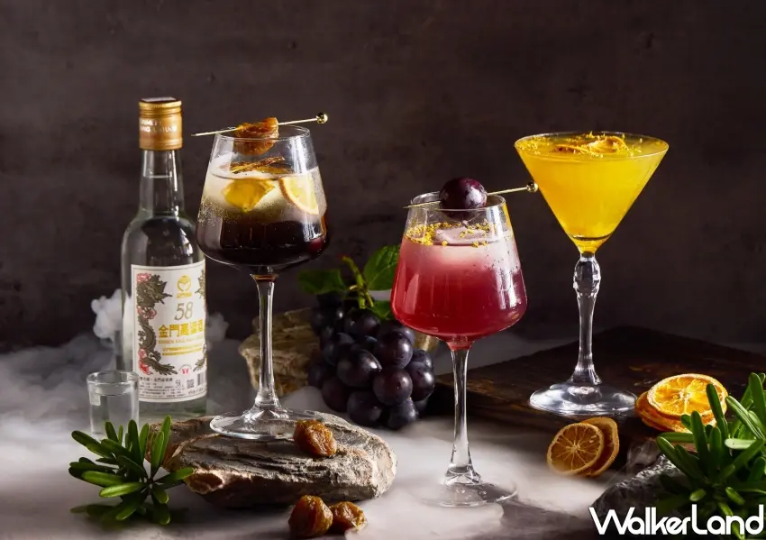 ▲信義區微醺新據點,鼎王ATT店限定推出結合茶香與水果的特色調酒系列,是深夜續攤小酌的時髦新選擇。