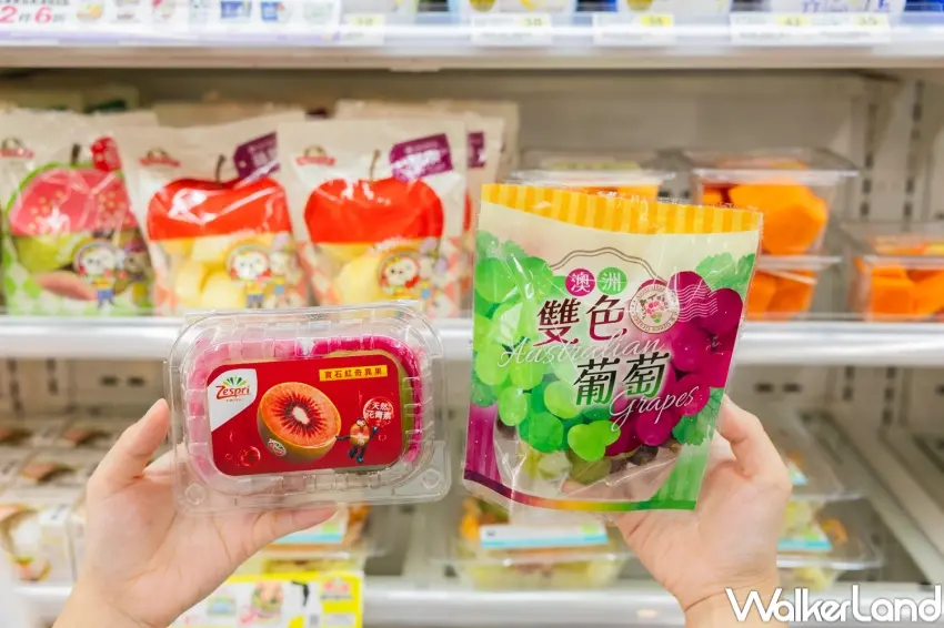 ▲7-ELEVEN導入紐西蘭紅寶石奇異果與多款水果新品,滿足粉絲春夏補充蔬果需求。