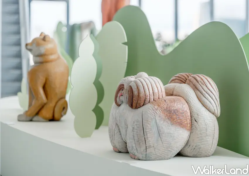 ▲屏東看海美術館《日常偏移》台日藝術家共同展出，看海美術館呈現療癒系日常風景。