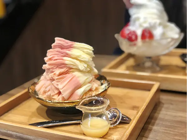 ▲台北冰品推薦！公館人氣雪花冰「Mr.雪腐」，有珍奶、草莓、西瓜雙響炮等口味。(攝影：部落客 芬恩Finn)