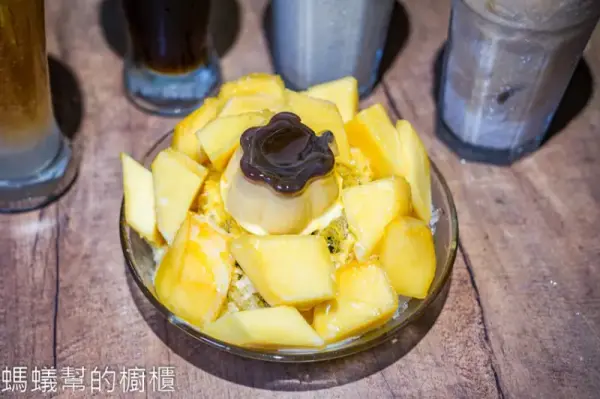 ▲台北刨冰推薦！大稻埕古早味飲料店「沐子李」，也有芒果冰、黑糖粉圓冰。(攝影：部落客 螞蟻幫的櫥櫃/曉帆)