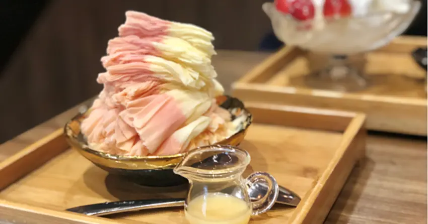 夏天台北吃冰消暑！7間台北冰店推薦清單，公館雪花冰 永康街日式抹茶刨冰。