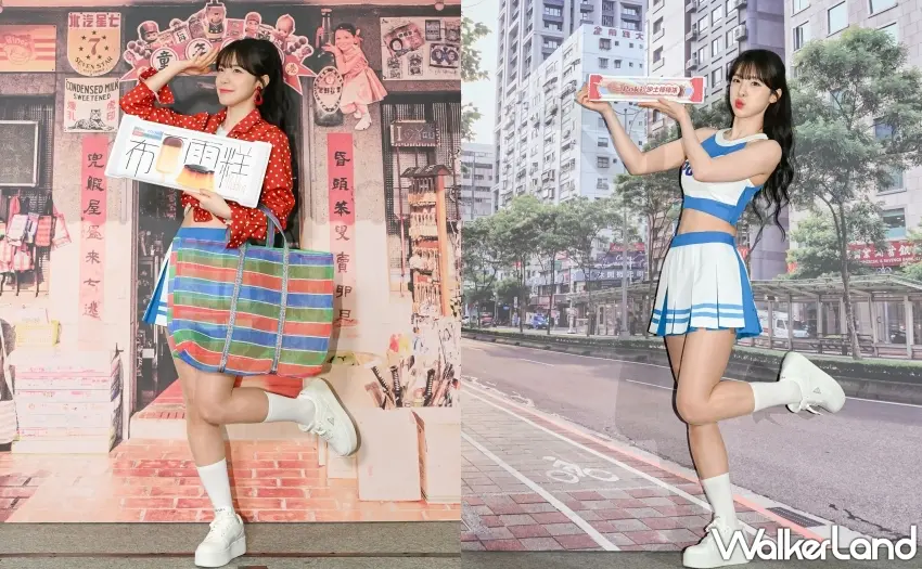 ▲啦啦隊女神李多慧分享對百吉新品的期待，大讚新包裝設計亮眼並許願未來有更多驚喜口味 。圖／Poki 百吉提供；窩客島整理