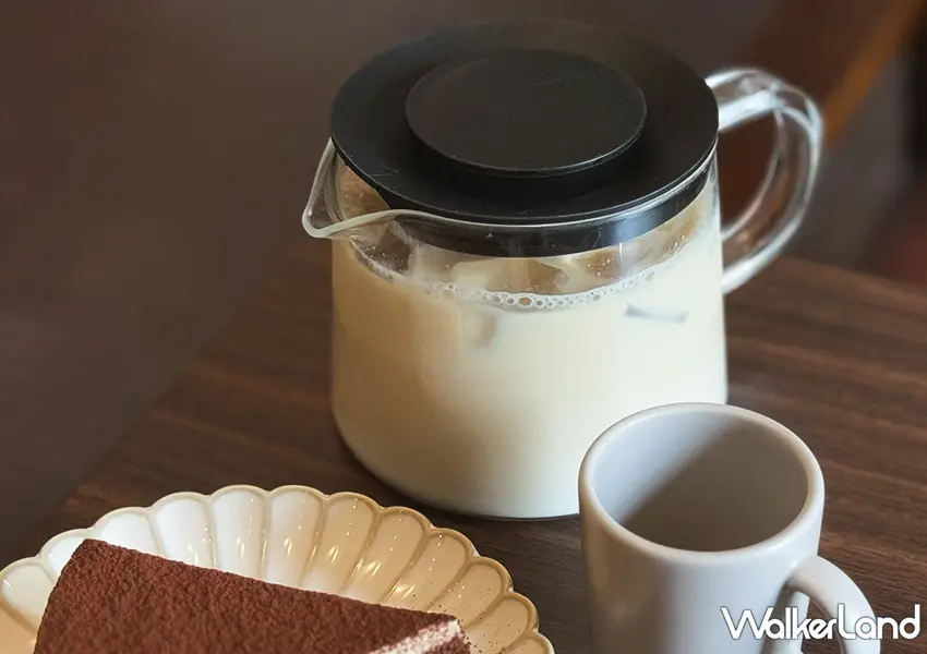 ▲西門町咖啡廳推薦「4F劇場咖啡」推薦餐點：茶拿鐵（攝影：蕭芷琳）