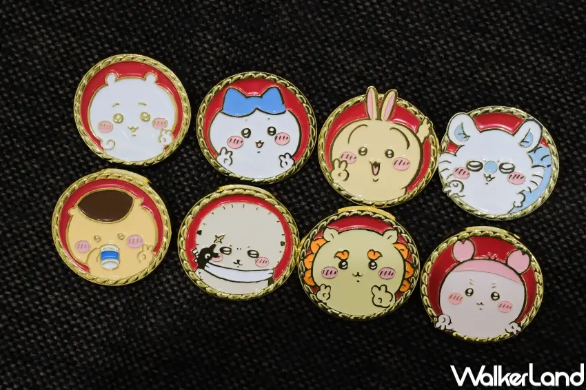 ▲COLD STONE吉伊卡哇角色徽章別針同步登場,點購極致系列可加購99元入手,共8款角色隨機出貨增加收藏樂趣。(攝影:張人尹)