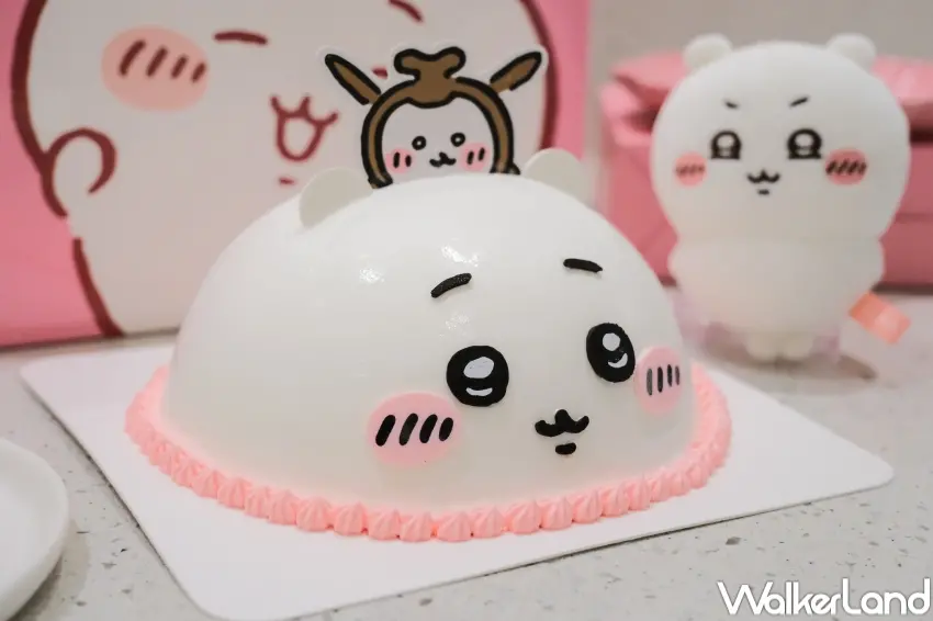 ▲COLD STONE推出吉伊卡哇冰淇淋蛋糕,以五吋頭型還原角色造型,內餡結合草莓與蜂蜜冰淇淋打造層次風味。(攝影:張人尹)