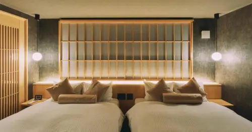 京都The Hotel雅樂全9室和風摩登套房，打造有如獨立別館般的奢華住宿體驗。