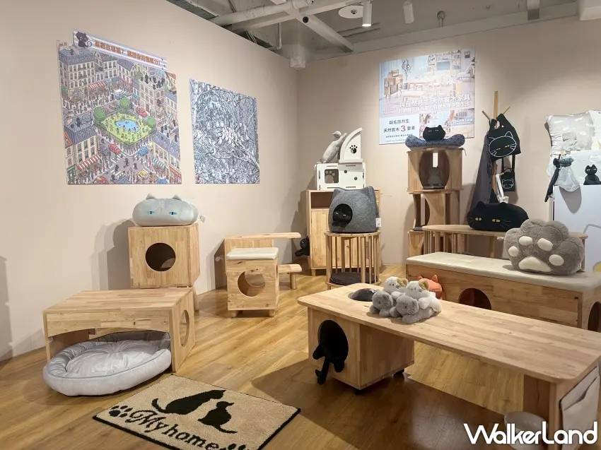 ▲回應「人寵共居時代」的趨勢，宜得利家居推出專為毛小孩設計的家居用品系列，讓人與寵物都能在家中找到屬於自己的舒適角落。圖／宜得利家居提供；窩客島編輯李維唐整理