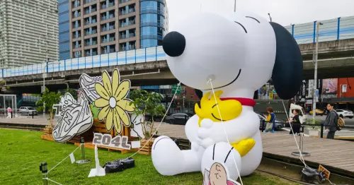 史努比現身華山！NB春日遊樂園免費闖關拿禮物，蛋堡 持修領軍嗨唱。