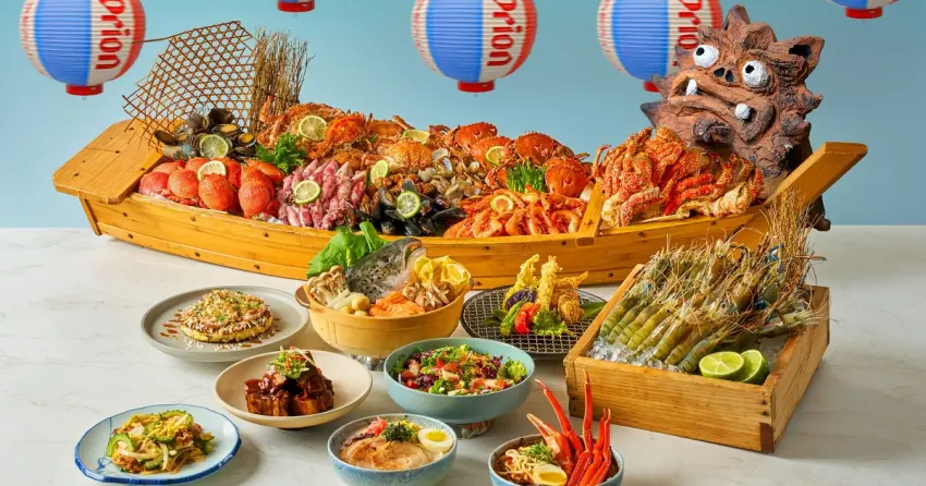 台北Buffet吃到飽優惠！敘日餐廳4人同行1人免費，暢饗松葉蟹與生食級干貝，再抽沖繩機票。