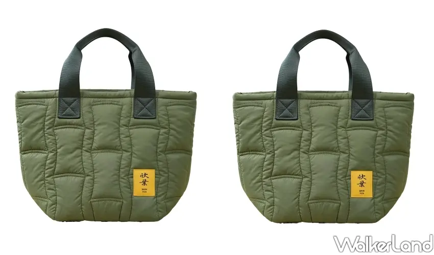 ▲2026年首度亮相的竹節造型保冷袋，兼具環保實用與文化設計感，是今年預購亮點。