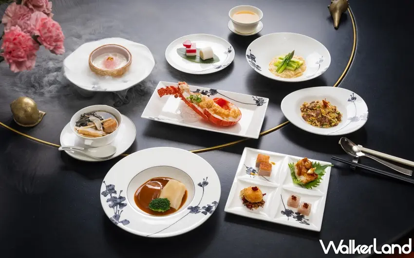 ▲台北文華東方酒店米其林一星「雅閣」中餐廳，於5月8日晚間至5月10日晚間，打造色味絕佳的七道式母親節奢華套餐，以經典高雅的粵式美饌取悅母親的味蕾。圖／台北文華東方酒店提供；窩客島編輯李維唐整理