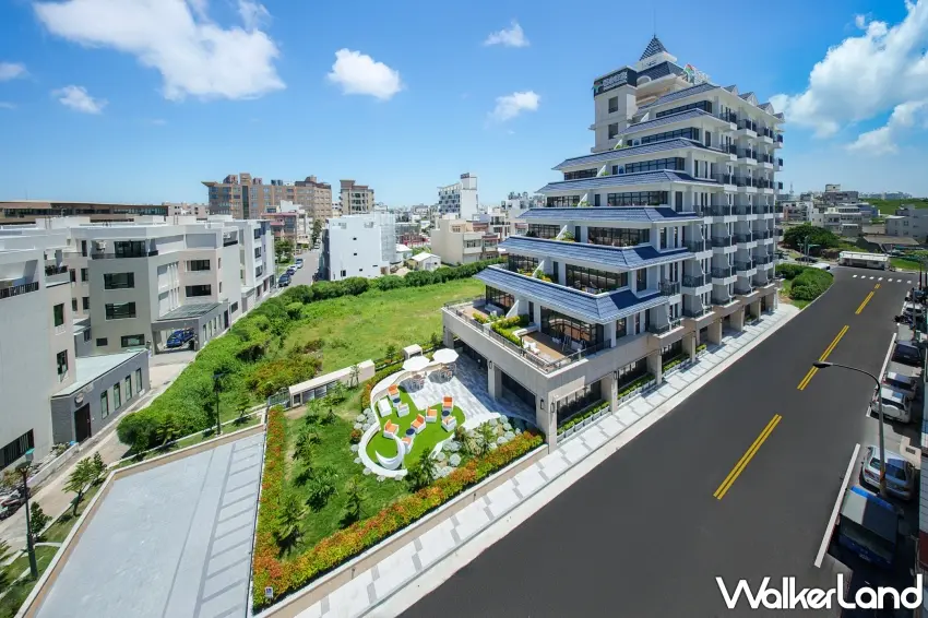 ▲福容徠旅連鎖推出「揪媽咪，一起徠旅行」住房專案，體驗跳島漫遊，徠旅澎湖雙人入住3500元起。圖／福容徠旅連鎖提供；窩客島編輯李維唐整理