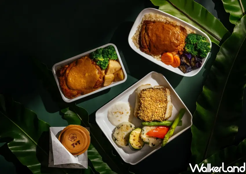 ▲華航更將精緻飲食美學延伸至萬呎高空，透過聯手多家米其林星級名店，打造極致的感官盛宴。