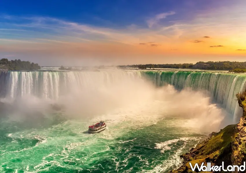 ▲華航紐約航線將於2026年下半年持續增班，帶您欣賞尼加拉瀑布奔騰水霧的震撼。