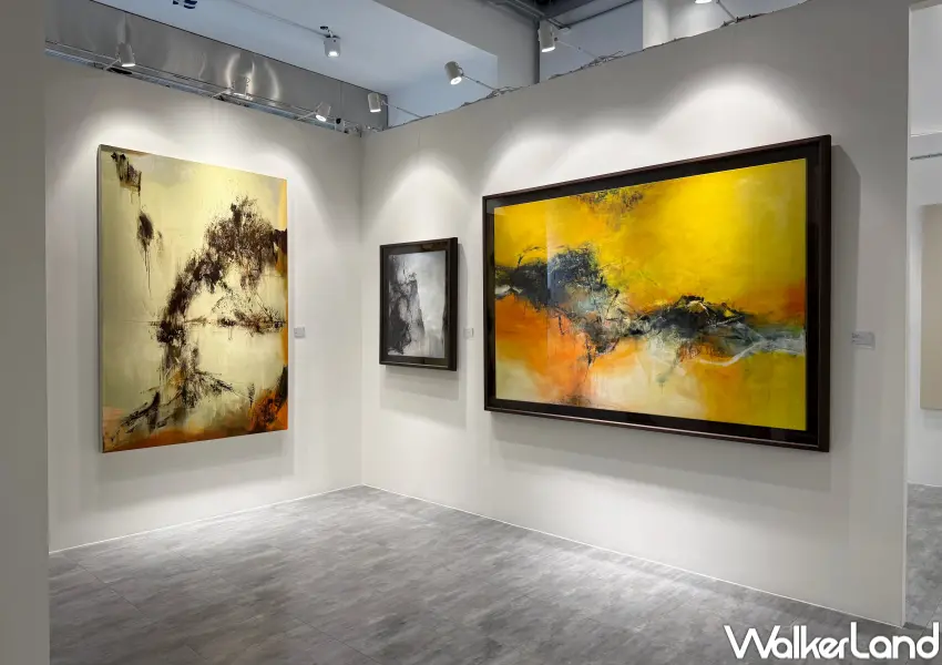▲新開幕台北藝術空間！We Art Space內湖旗艦店開幕，首展《眾藝》匯集草間彌生、村上隆等國際藝術大師名作。(攝影：鄭亦庭)