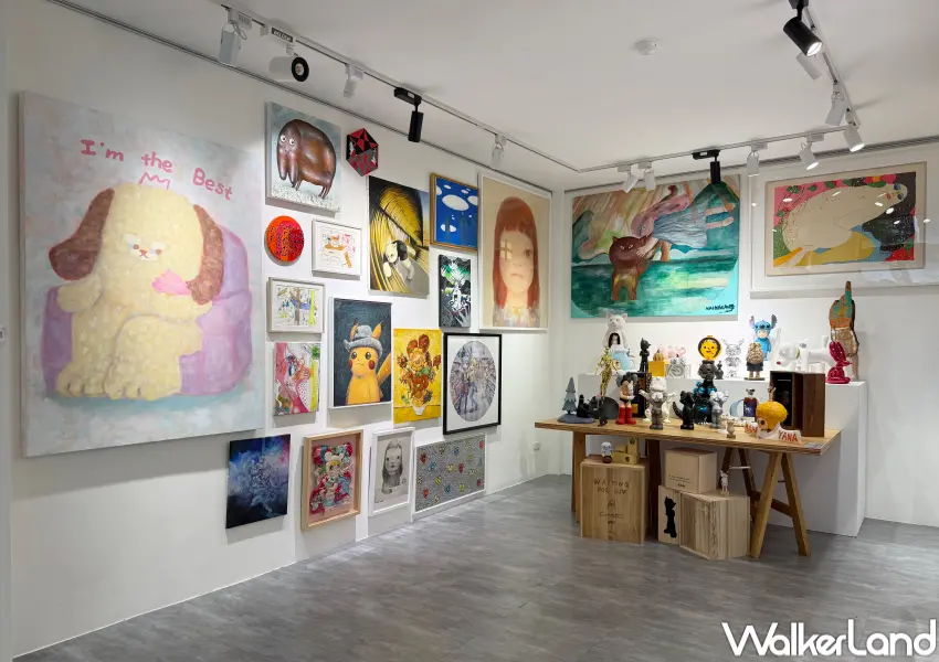 ▲We Art Space新開幕旗艦店！全台首創複合式藝術空間，結合限量黃金與當代藝術，打造台北藝文新去處。(攝影：鄭亦庭)