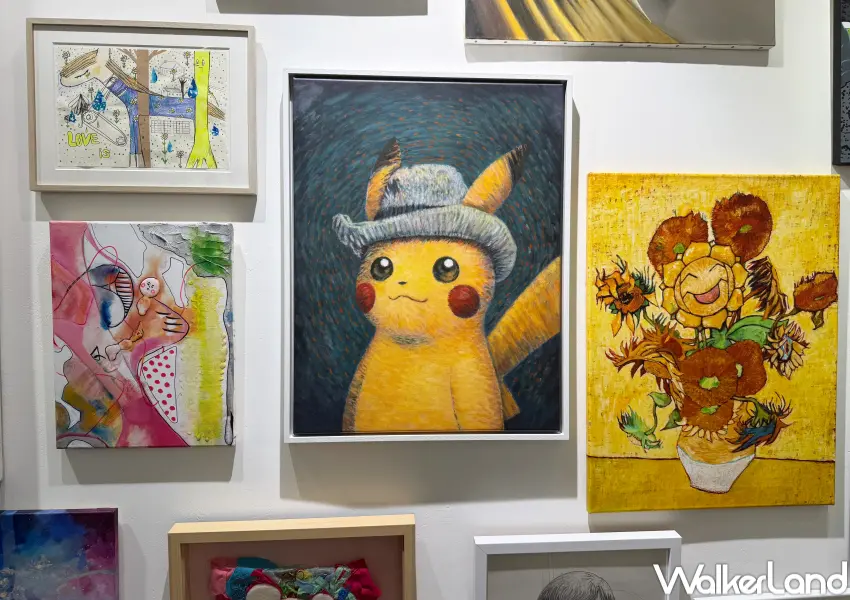 ▲We Art Space旗艦空間也有入門級的海報、藝術周邊邊與衍生商品，讓大家可以輕鬆收藏。(攝影：鄭亦庭)